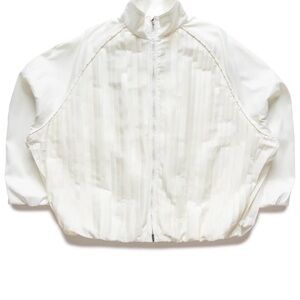 White Perforated Jacket